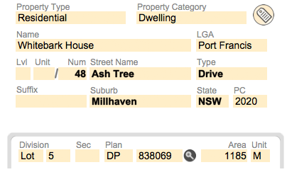 Property Addresses Maintained As You Work, Plans Automatically Link to Properties